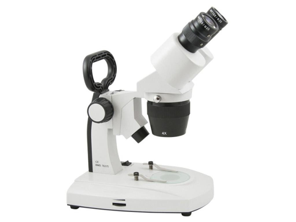 Stereomikroskop 1x / 3x, Kopf drehbar mit LED, BMS ST-40-B-2L-C