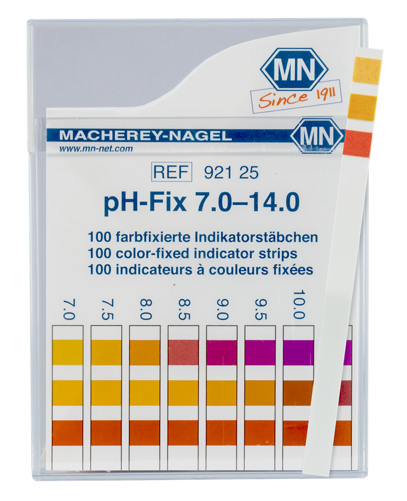 pH-Fix Indikatorstäbchen  7-14 100 Stäbchen  6 x 85 mm