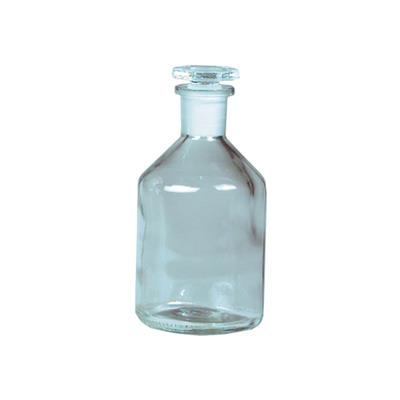 Enghalsflasche 50 ml, farblos NS-Glasstopfen