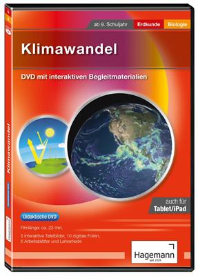 Klimawandel (tabletfähig) Didaktische DVD, Schullizenz, Tablet-Version