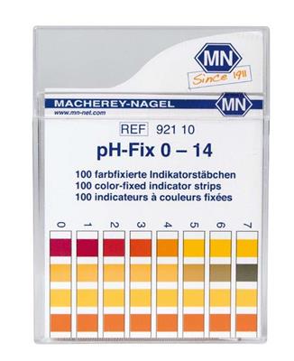 pH-Fix Indikatorstäbchen  0-14 100 Stäbchen  6 x 85 mm
