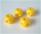 Schwefel-Atom, gelb 6 Löcher, 90°, d 23 mm, 10 Stück